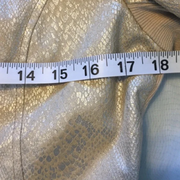 Chico’s Python Faux-Leather Moto Jacket - Picture 11 of 14